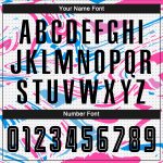Custom Name Number Soccer Jersey Team - Personalized Black Pink Sublimation Uniform Personalized Figure Black-Pink Sublimation