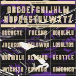 Custom Sublimation Soccer Jersey - Cream-Purple Personalized Figure Uniform Personalized Figure City Cream-Purple Sublimation