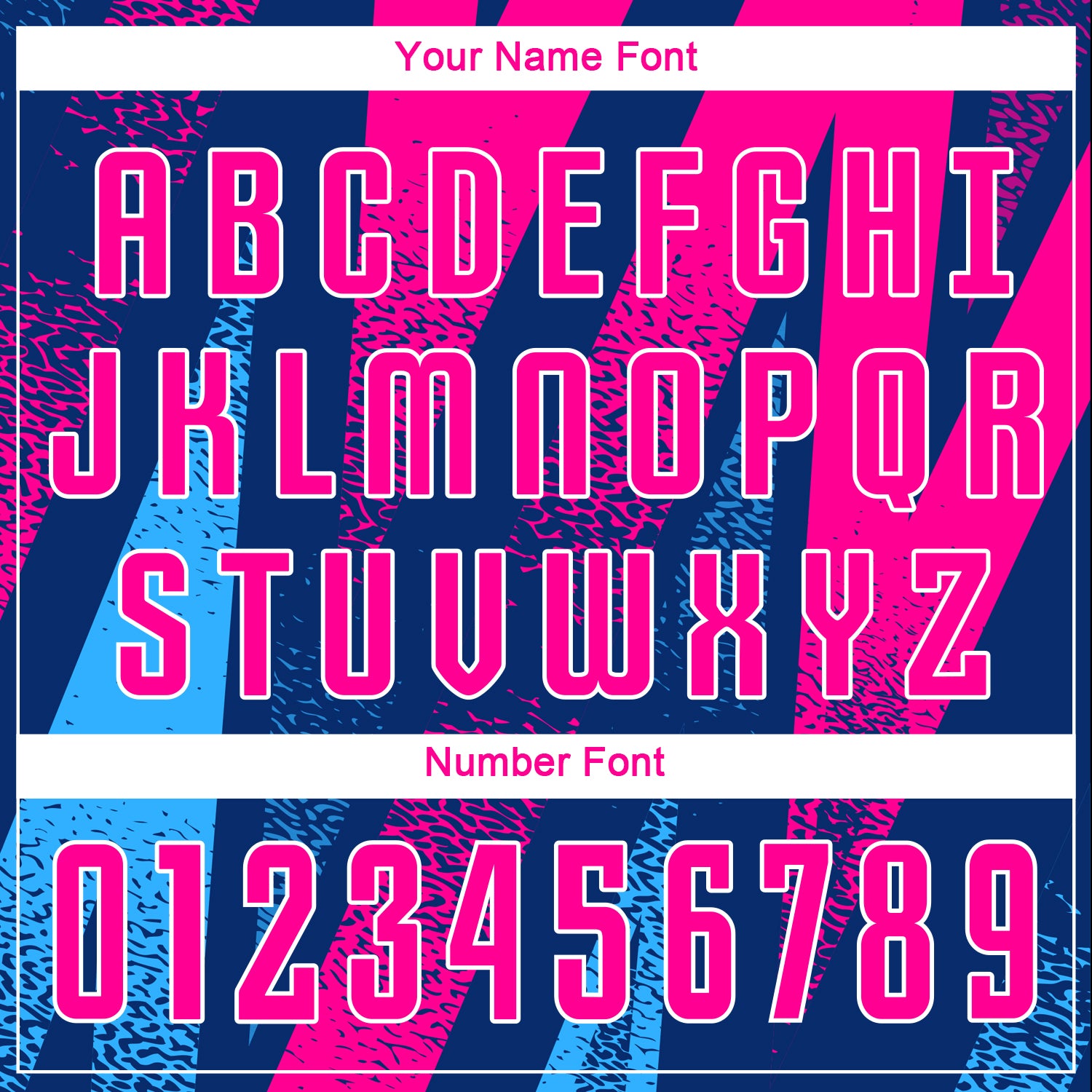 Personalized Pink-Royal Soccer Jersey - Custom Sublimation Uniform Figure Personalized Figure Pink-Royal Sublimation Soccer - Image 5