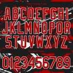 Personalized 3D Letterman Jacket Red-Black Full-Snap Varsity Bomber Personalized Figure Red-Black 3D Bomber Full-Snap Varsity
