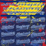 Personalized 3D Baseball Jersey in Royal Gold Color - Custom Design Personalized Figure Royal-Gold 3D Baseball Jersey