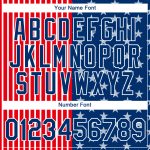 Personalized Fire Red US Navy 3D Star Performance T-Shirt - High-Quality Comfort and Style Personalized Fire Red US Navy