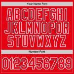Personalized Fire Red White Gray Baseball Jersey - Authentic Design for Fans Personalized Fire Red White-Gray Authentic Baseball