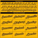 Personalized 3D Gold Black Pizza T-Shirt for Food Lovers, Performance Fabric Personalized Gold Black 3D Food Pizza Performance