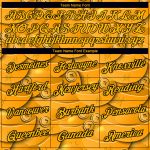 Custom Gold Black 3D Pattern T-Shirt with Ingot Money Theme, Personalized Team Name and Number Performance Tee Personalized