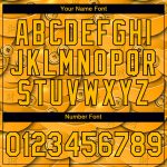 Custom Gold Black 3D Pattern T-Shirt with Ingot Money Theme, Personalized Team Name and Number Performance Tee Personalized