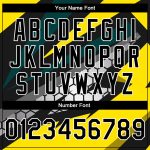 Custom Personalized Varsity Letterman Jacket - Gold Black 3D Pattern Bomber with Team Name and Number Personalized Gold Black-Old
