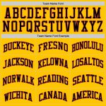 Personalized Gold Black Orange Throwback Basketball Jersey for Men Personalized Gold Black-Orange Throwback Basketball Jersey