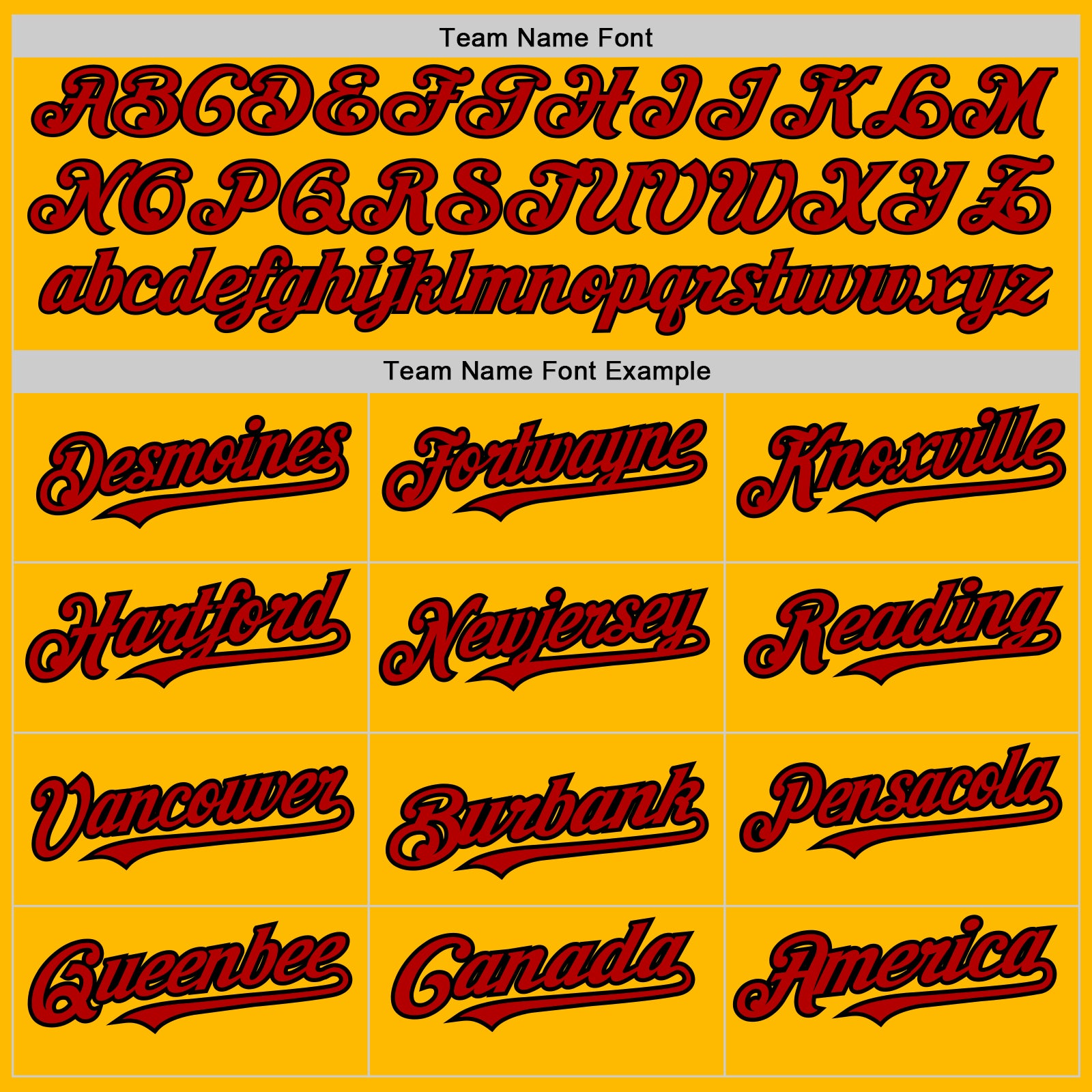 Personalized Unisex Softball Jersey - Gold Black Pinstripe Red Two-Button Design Personalized Gold Black Pinstripe Red Two-Button - Image 4