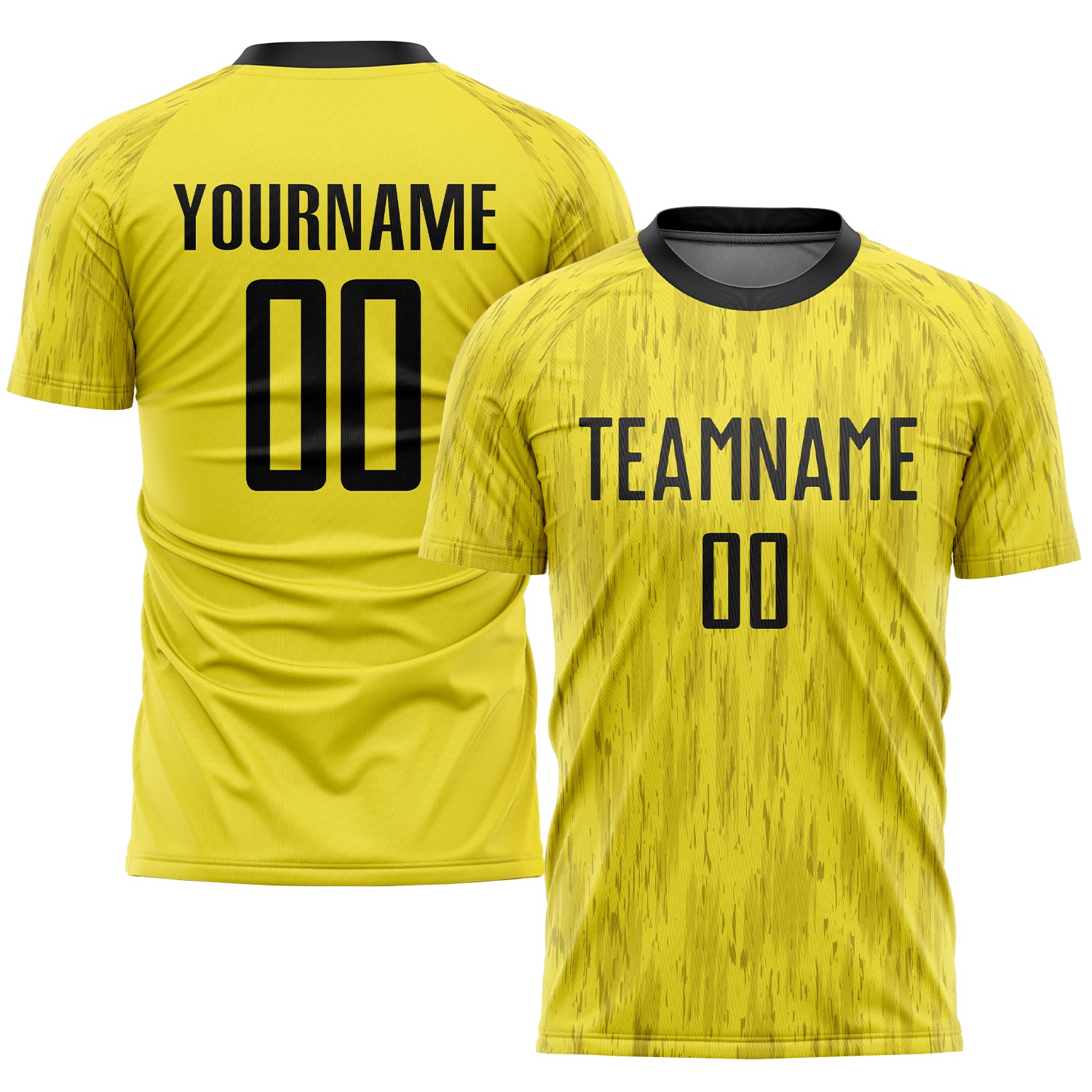 Custom Name Number Soccer Jersey Personalized Gold Black Sublimation Uniform Team Personalized Gold Black Sublimation Soccer
