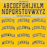 Custom Name Number Throwback Basketball Jersey - Personalized Gold Black-White Authentic Team Jersey Personalized Gold Black-White
