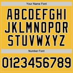 Custom Name and Number Personalized Baseball Jersey - Gold Black-White Line Authentic Team Jersey Personalized Gold Black-White