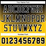 Personalized Gold Black White Basketball Jersey Sublimation Round Neck Suit Personalized Gold Black-White Round Neck Sublimation