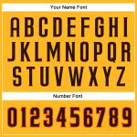 Personalized Gold Brown-Orange Mesh Football Jersey with Custom Name and Number - Authentic Team Apparel Personalized Gold