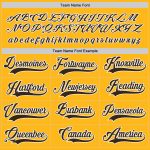 Custom Name and Number Personalized Hockey Jersey Gold Brown-White Team Jersey Personalized Gold Brown-White Hockey Jersey