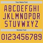 Custom Name and Number Personalized Burgundy Gold Baseball Jersey - Authentic Team Apparel Personalized Gold Burgundy-White
