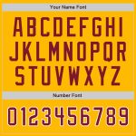 Custom Name and Number Personalized Gold Crimson-White Baseball Jersey with Raglan Sleeves Personalized Gold Crimson-White