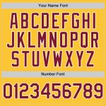 Custom Name & Number Personalized Crimson-White Gold Authentic Throwback Baseball Jersey Personalized Gold Crimson-White