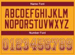 Custom Name and Number Gold Crimson-White Drift Fashion Football Jersey - Personalized Team Jersey Personalized Gold Crimson-White