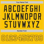 Custom Gold and Black Basketball Jersey - Personalized Throwback Design with Name and Number Personalized Gold Gold-Black