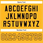 Custom Personalized Gold and Black Authentic Football Jersey with Name and Number Personalized Gold Gold-Black Mesh Authentic