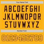 Custom Name and Number Personalized Gold-Brown Authentic Baseball Jersey for Team Personalized Gold Gold-Brown Authentic