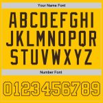 Custom Name and Number Personalized Gold-Brown Authentic Basketball Jersey - Throwback Team Design Personalized Gold Gold-Brown