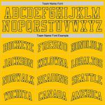Custom Name Number Personalized Gold Royal Basketball Jersey - Authentic Throwback Team Personalized Gold Gold-Royal Authentic