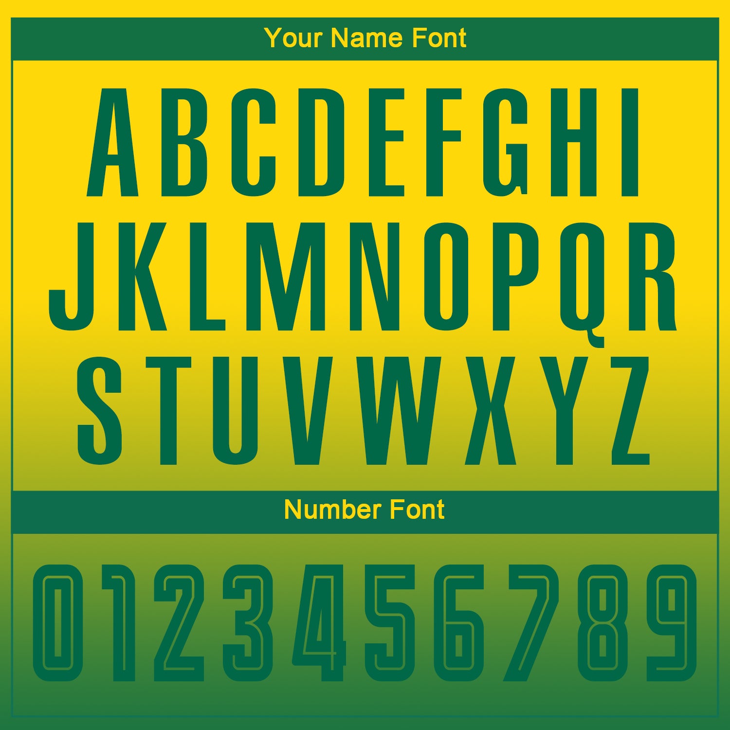 Personalized Gold Kelly Green Sublimation Long Sleeve Fade Fashion Soccer Uniform Jersey Team Custom Name and Number Personalized Gold Soccer Jersey with Custom Name and Number, Kelly Green Long Sleeve Fade Fashion Uniform Personalized Gold - Image 5