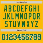 Custom Name and Number Personalized Baseball Jersey Gold Green White Authentic Raglan Sleeves Personalized Gold Kelly Green-White