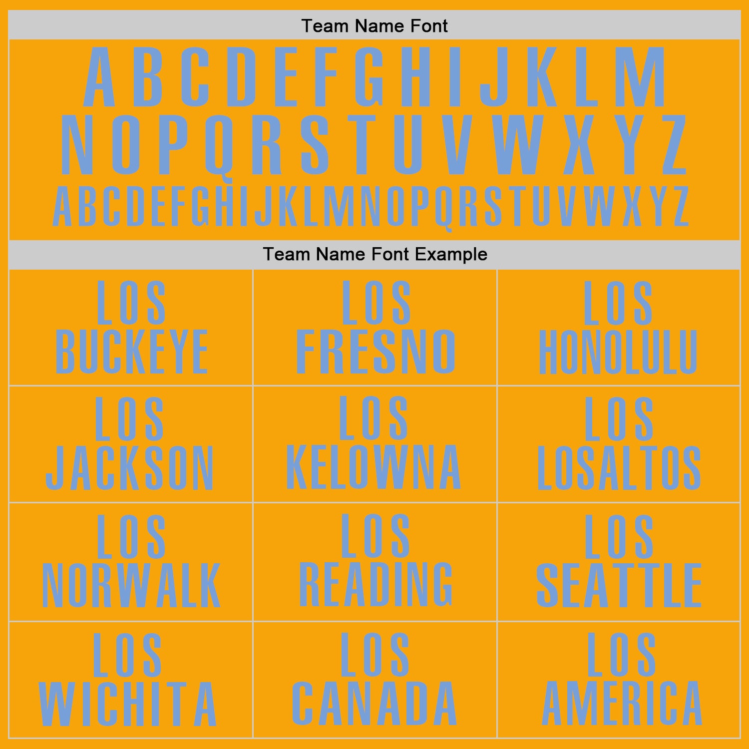 Personalized Gold Light Blue Performance Golf Polo Shirt Team Custom Name and Number Custom Name Number Golf Polo Shirt in Personalized Gold and Light Blue Performance Fabric Personalized Gold Light Blue Performance - Image 4