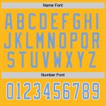 Custom Name & Number Personalized Gold Hockey Jersey - Light Blue & White Team Jersey Personalized Gold Light Blue-White