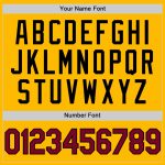 Custom Name and Number Personalized Gold Maroon-Black Baseball Jersey - Authentic Throwback Design Personalized Gold Maroon-Black
