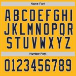 Custom Name Number Personalized Navy-Gray Gold Hockey Jersey Team Apparel Personalized Gold Navy-Gray Hockey Jersey Team