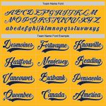 Custom Name Number Personalized Navy-Gray Gold Hockey Jersey Team Apparel Personalized Gold Navy-Gray Hockey Jersey Team