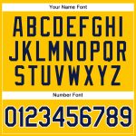 Custom Name and Number Personalized Gold Navy-White Baseball Jersey - Authentic Sleeveless Team Apparel Personalized Gold
