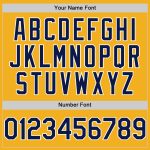 Personalized Gold Navy White Baseball Jersey - Authentic Sleeveless Design Personalized Gold Navy-White Authentic Sleeveless