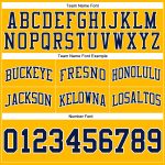 Personalized Gold Basketball Shorts - Navy White Authentic Throwback Style Personalized Gold Navy-White Authentic Throwback