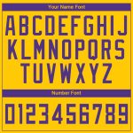 Personalized Gold Purple Basketball Jersey for Men - V-Neck Design Personalized Gold Purple V-Neck Basketball Jersey