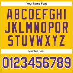 Custom Name Number Baseball Jersey - Authentic Sleeveless - Personalized Gold Purple White Team Design Personalized Gold