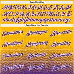 Custom Name and Number Personalized Gold Purple Fade Basketball Jersey - Authentic City Edition Fashion Apparel Personalized