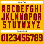 Custom Name Number Jersey - Personalized Red Black Gold Hockey Lace Neck Team Jersey Personalized Gold Red-Black Hockey Lace