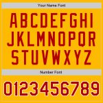 Custom Name and Number Personalized Gold Red-White Baseball Jersey Authentic Raglan Sleeves Personalized Gold Red-White Authentic