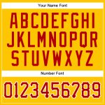 Custom Name Number Baseball Jersey - Personalized Red White Gold Authentic Sleeveless Team Design Personalized Gold Red-White