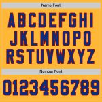 Personalized Gold Red Mesh Football Jersey with Custom Name and Number - Authentic Throwback Team Design Personalized Gold