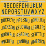 Custom American Flag Baseball Jersey, Personalized Gold Royal-White Fashion with Name and Number Personalized Gold Royal-White