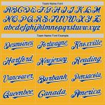 Personalized Gold Baseball Jersey - Authentic Sleeveless Design in Royal-White Personalized Gold Royal-White Authentic Sleeveless