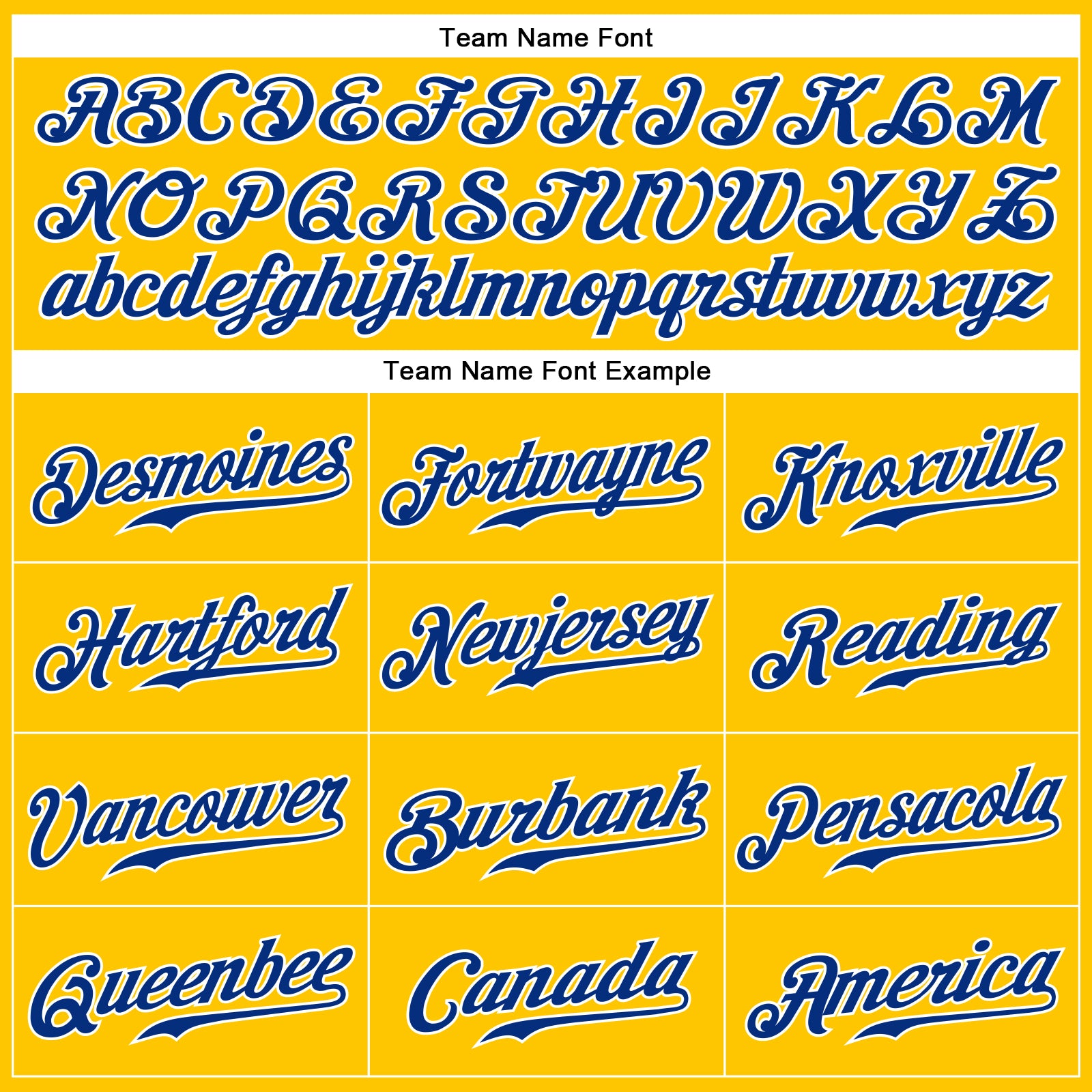 Personalized Gold Royal-White Authentic Sleeveless Baseball Jersey Team Custom Name and Number Custom Name Number Baseball Jersey - Personalized Gold Royal-White Authentic Sleeveless Team Jersey Personalized Gold Royal-White - Image 3