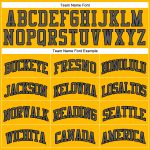 Custom Authentic Basketball Jersey - Personalized Gold Gray-Black Steel, Team Name & Number Personalized Gold Steel Gray-Black