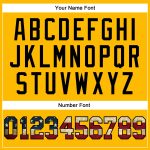 Custom Name & Number Personalized Vintage USA Flag Basketball Jersey - Black Authentic Throwback Personalized Gold Vintage